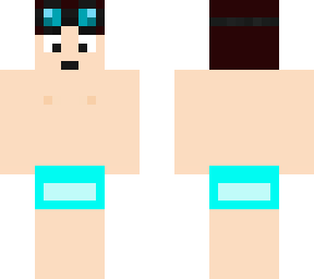 dantdm in diamond swimsuit