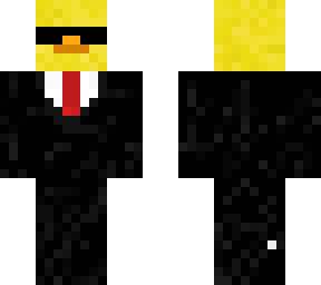 duck in suit