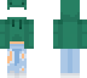e-girl frog hoodie base