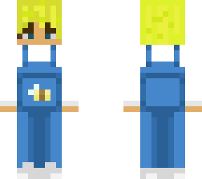 elliot with overalls