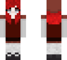 emo red hair