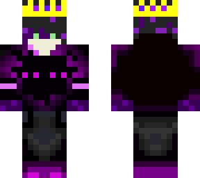 ender boi with crown