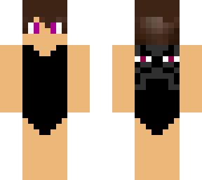enderman boy swimming