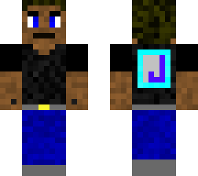 first minecraft custom skin (jesse)