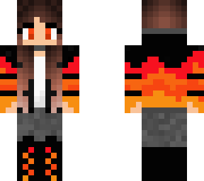 flamed hoodie