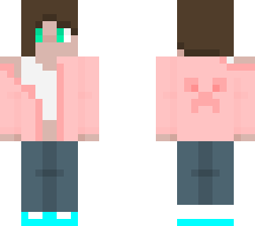 girl w/ creeper pink jacket
