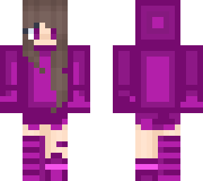 girl with purple hoodie (feel free to edit)