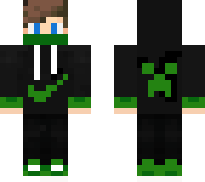 green hoodie boy