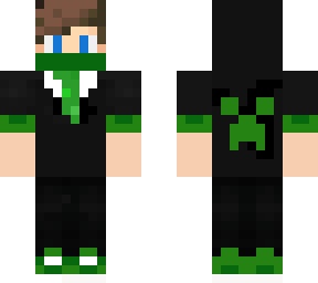 green tux boy