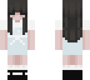 light blue dress