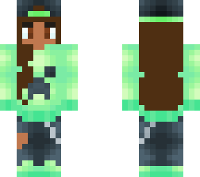 me in creeper outfit