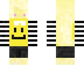 minecraft noob skin :d