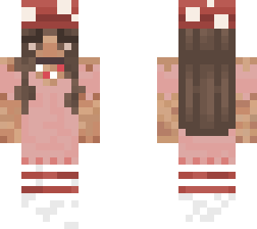 mushroom girl with dress <3