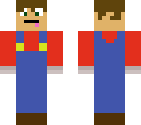 myself in a mario suit