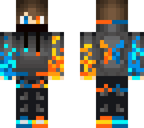 ninja fire and ice hoodie