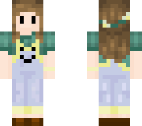 overalls girl