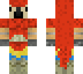 parrot skin (in progress)