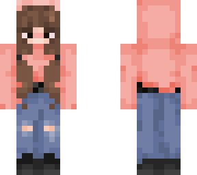 pink hoodie gurl