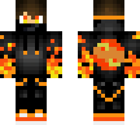 the boy is on fire