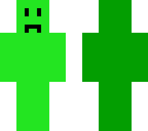 the green camouflaged