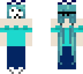 turquoise noodles