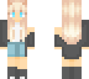 uh.. girl skin? template (hair), by cherishq