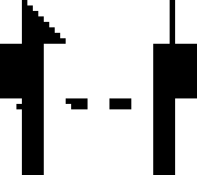 white and black