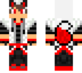 white hoodie wolf boy v2