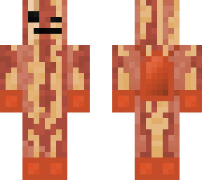 bacon person with face