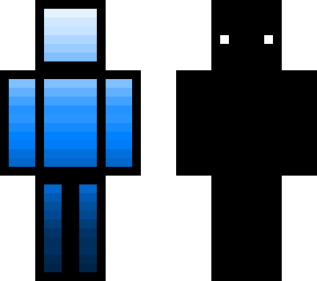 black and blue guy