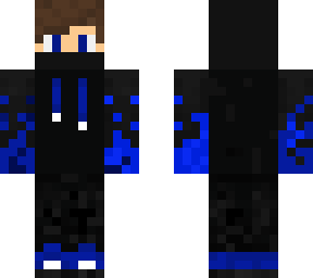 blue and dark blue cool boy