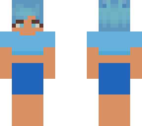 blue girl            hair by: jorthedan