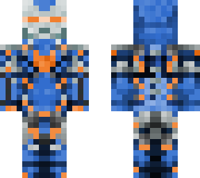 blue iron man