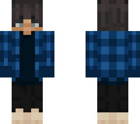blue jacket man