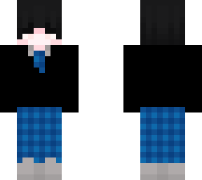 blue school boy