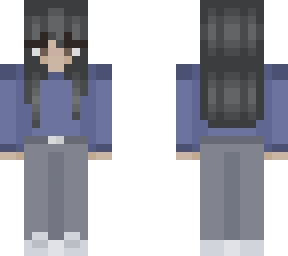 blue sweater