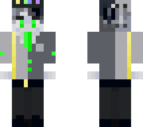 dead character with suit