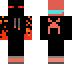 enderman de fuego
