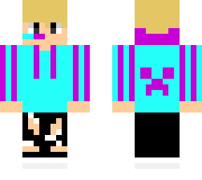 fancy cyan boy