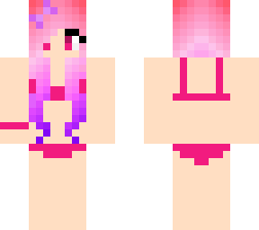 girl in her swimsuit