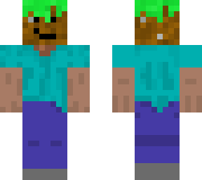 grass block steve for a contest