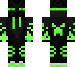 green fire enderman