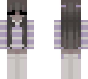 light purple girl