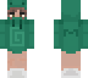 me in frog hoodie