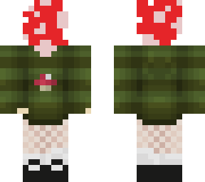 mushroom  sweater person