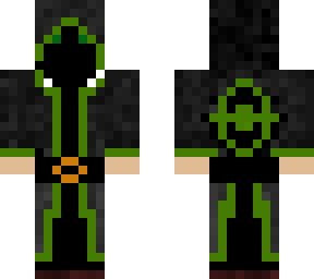 mystical green skin with coat