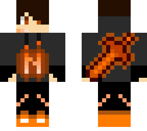 neon gamer orange