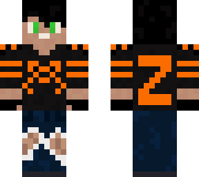 orange cool guy