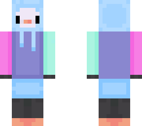 penguin in hoodie v.2