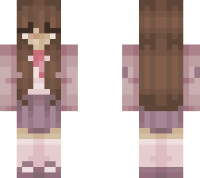 pink school girl